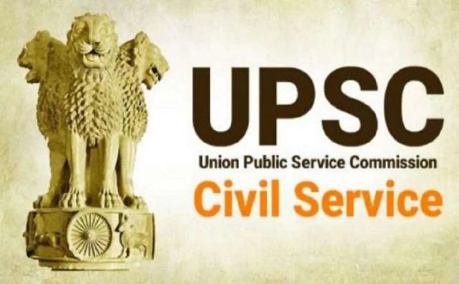 upsc civil service exam announcement 